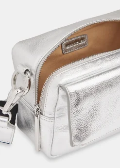 Silver Bibi Crossbody Bag