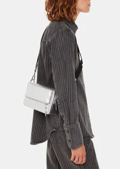 Silver Bibi Crossbody Bag