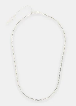 Silver Classic Snake Chain Necklace