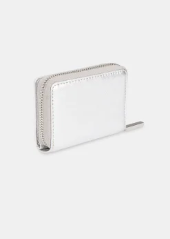 Silver Koa Compact Purse