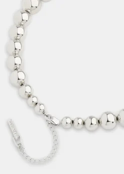Silver Sphere Necklace