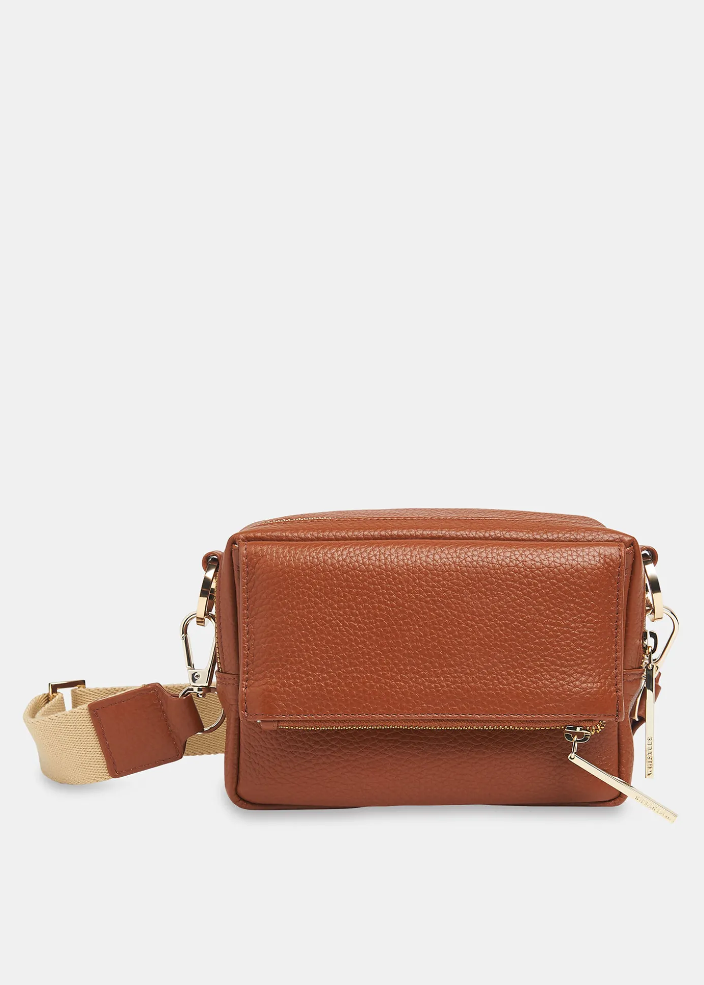 Tan Bibi Crossbody Bag