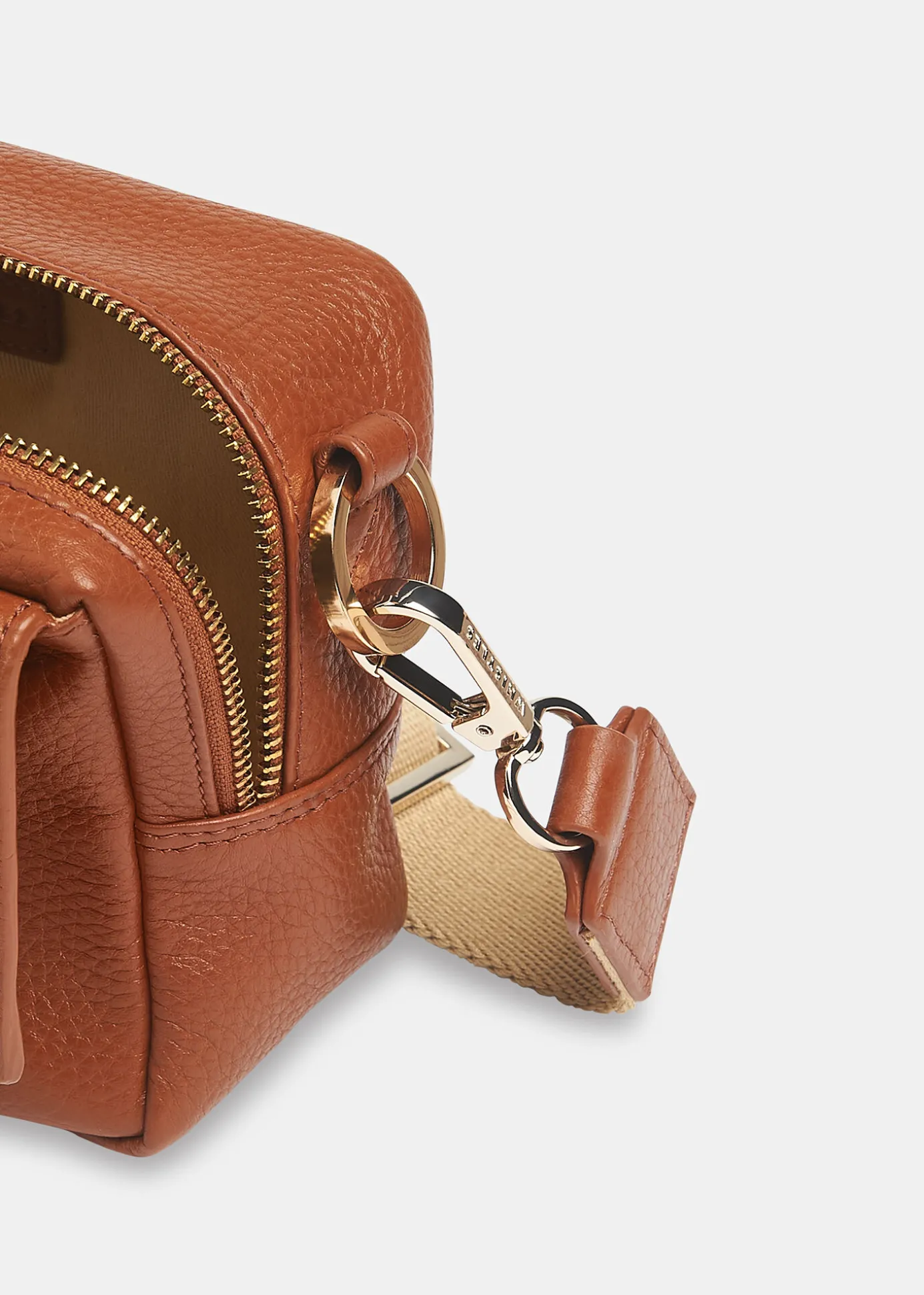 Tan Bibi Crossbody Bag
