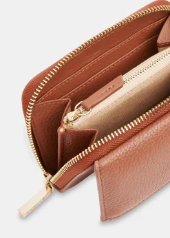 Tan Bibi Zip Purse