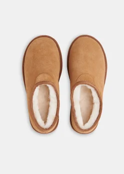 Tan Lidia Slipper