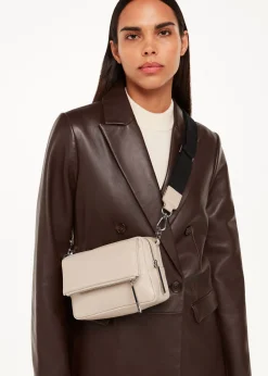 Taupe Bibi Crossbody Bag