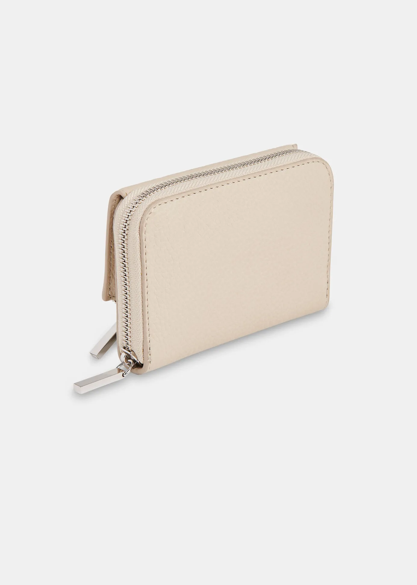 Taupe Bibi Zip Purse