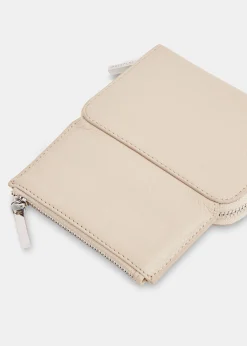 Taupe Bibi Zip Purse