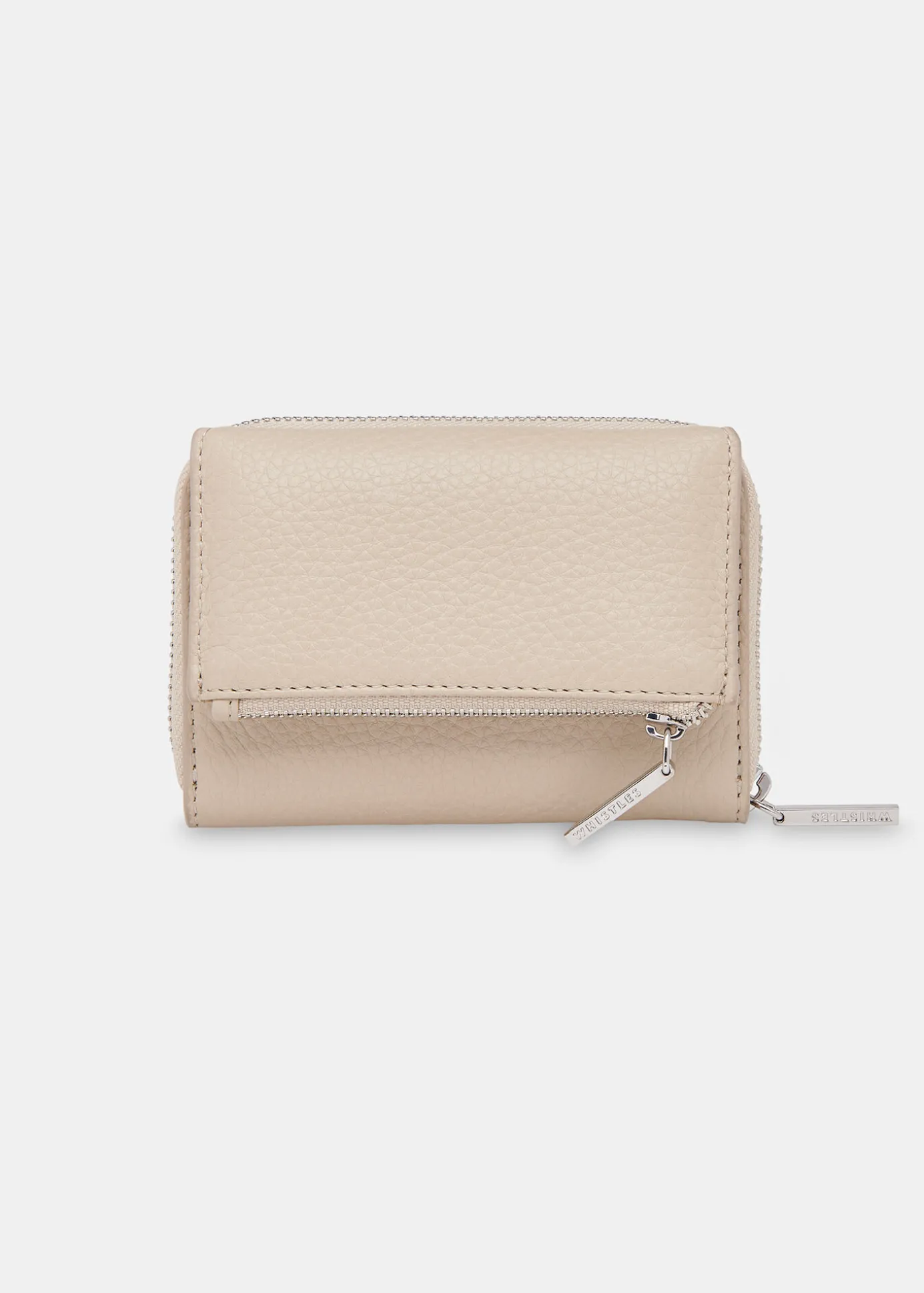 Taupe Bibi Zip Purse