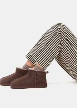 Taupe Mable Slipper Boot