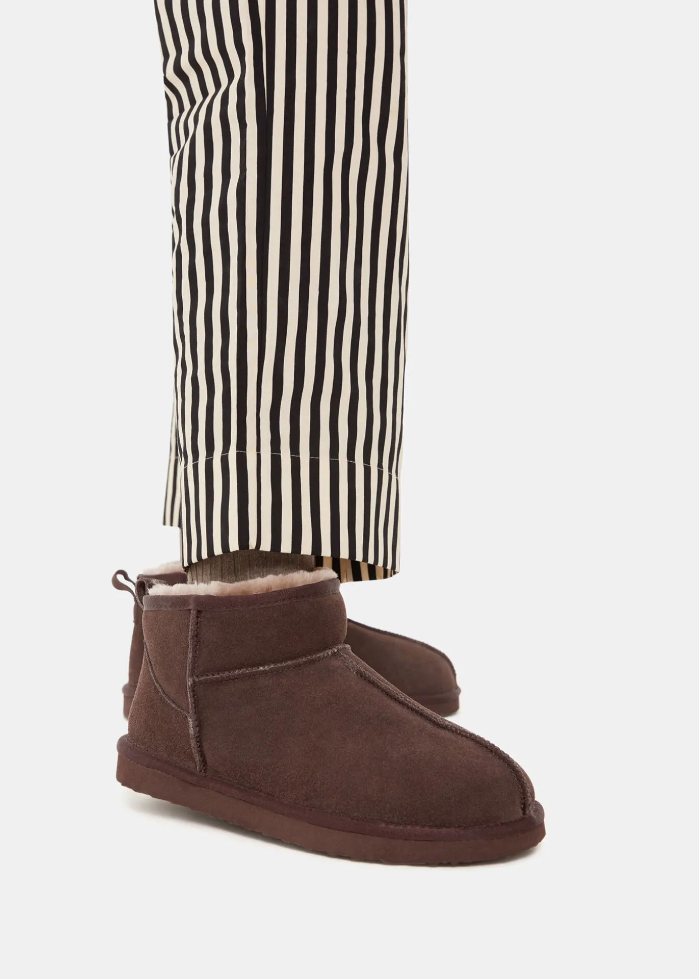 Taupe Mable Slipper Boot