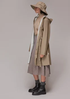 Taupe Rains Curve Jacket