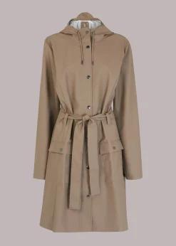 Taupe Rains Curve Jacket