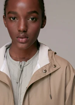 Taupe Rains Jacket