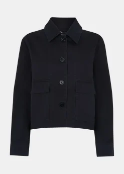 Washed Black Marie Casual Jacket