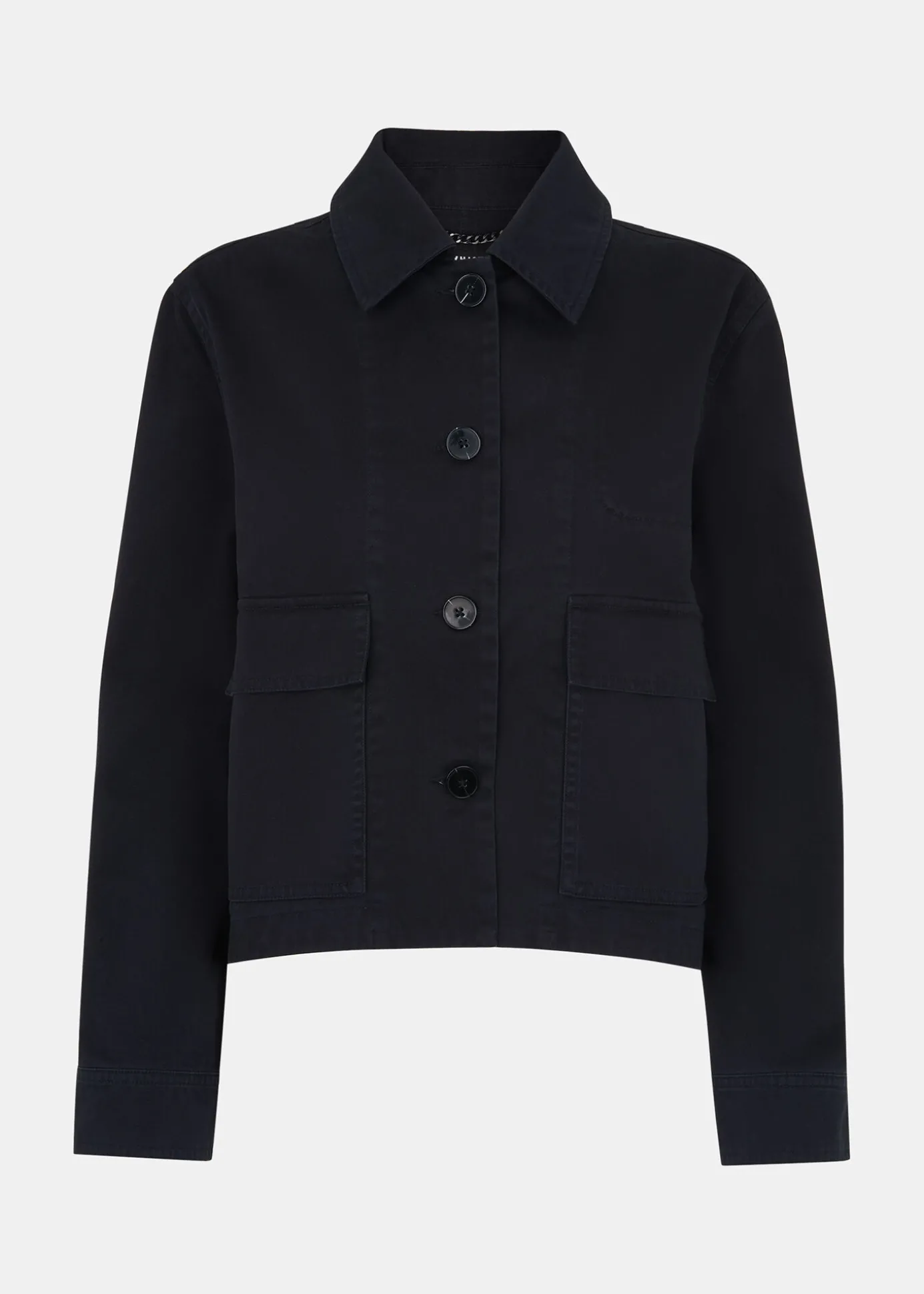 Washed Black Marie Casual Jacket