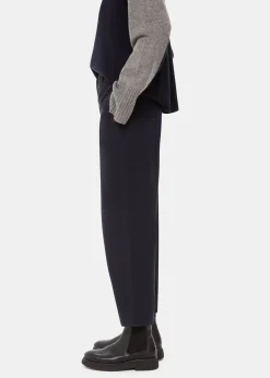Washed Black Marie Elasticated Waist Chino