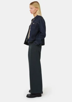 Washed Black Ruth Relaxed Leg Trouser