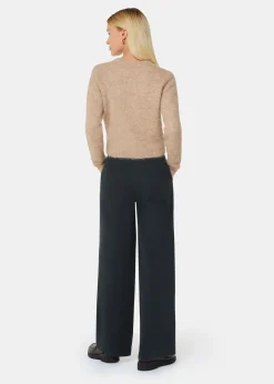 Washed Black Ruth Relaxed Leg Trouser