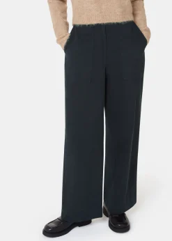 Washed Black Ruth Relaxed Leg Trouser