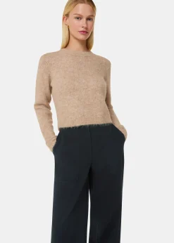 Washed Black Ruth Relaxed Leg Trouser