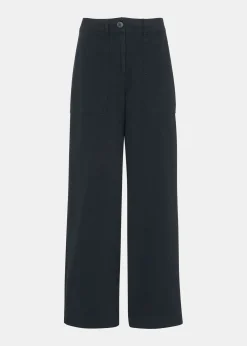 Washed Black Ruth Relaxed Leg Trouser