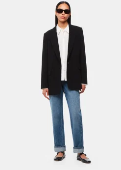 White Boxy Cotton Shirt
