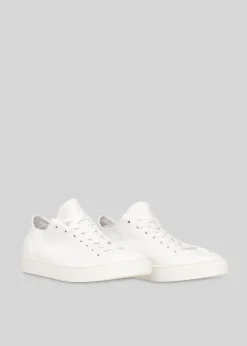 White Folly Unlined Soft Trainer