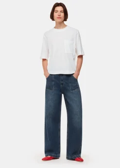 White Linen Pocket Blend Tee