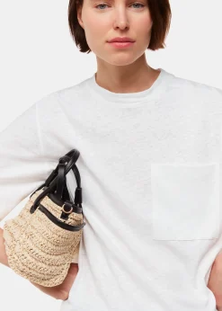 White Linen Pocket Blend Tee