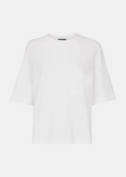 White Linen Pocket Blend Tee