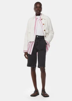 White Marie Casual Jacket