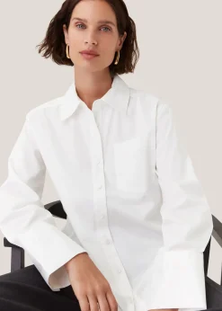 White Serena Cotton Shirt