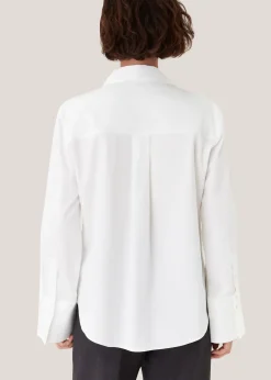 White Serena Cotton Shirt