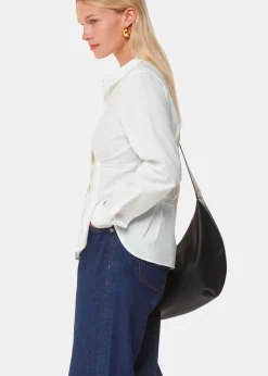 White Waisted Cotton Shirt