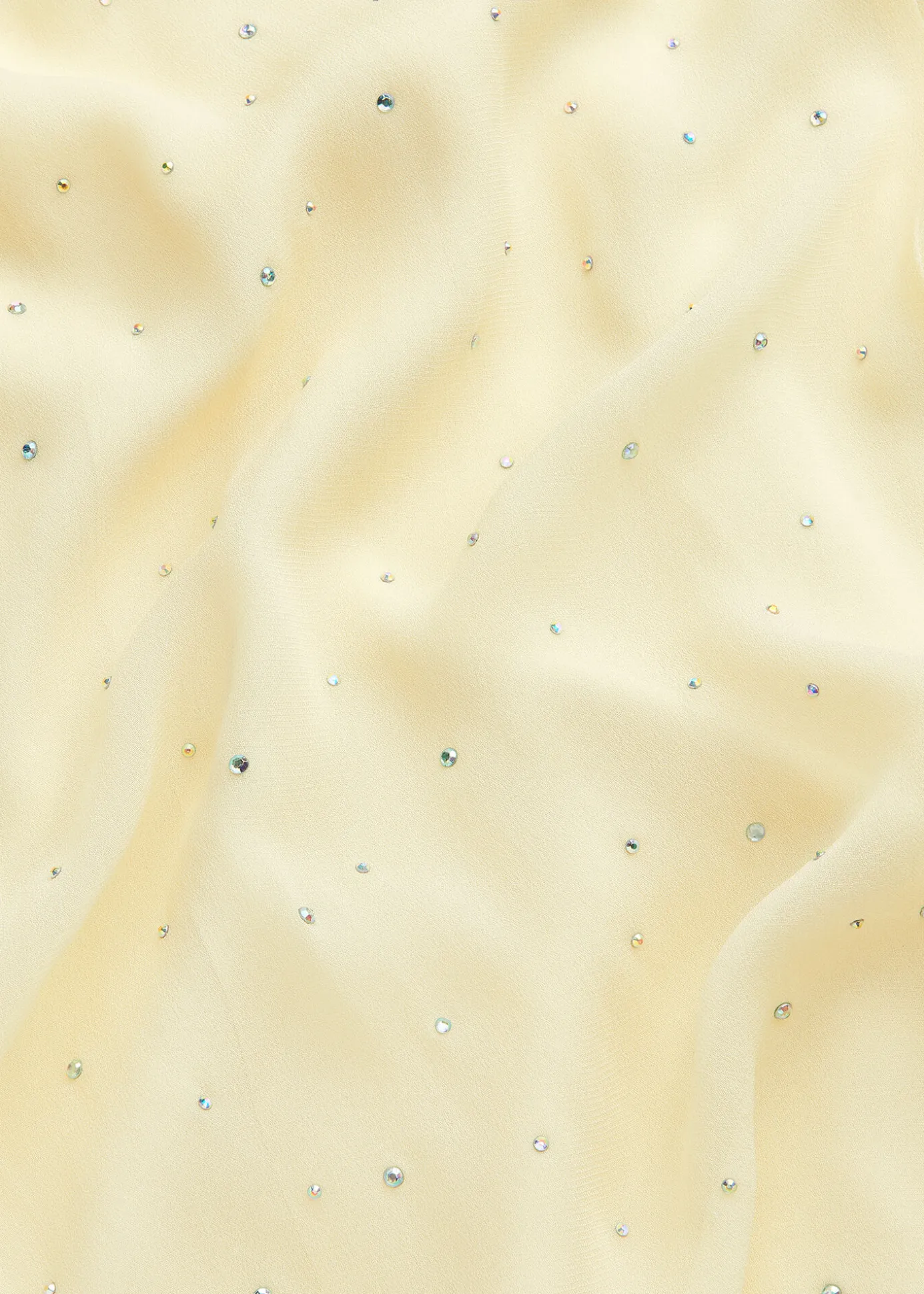 Yellow Sabine Diamante Dress