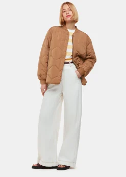 Yellow Stripe Crew Neck Pocket Top